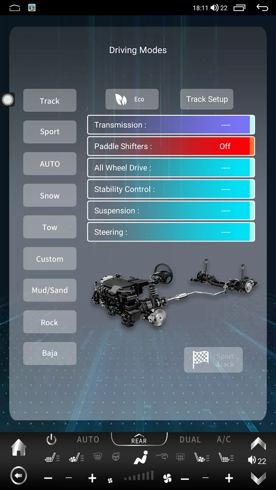 Big Qled Screen Stereo Navigation For Dodge Ram 2019 - 2023 Android Media Video