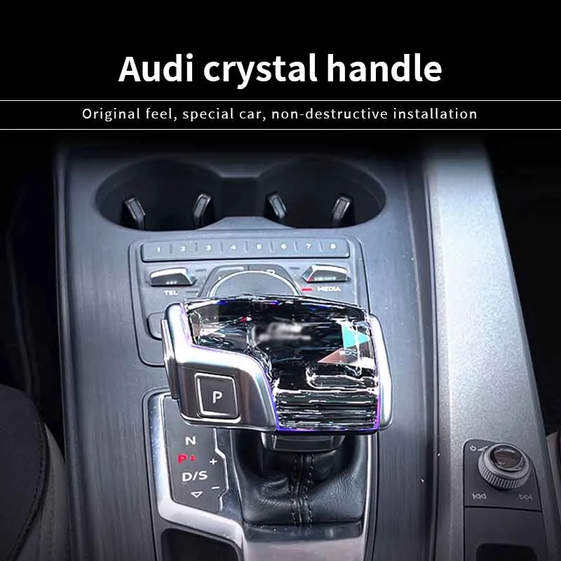 

be suitable for Audi A41 A6L A7 Q5L Q7 A8 crystal gear head retrofit Lead-free upgrade high gear head