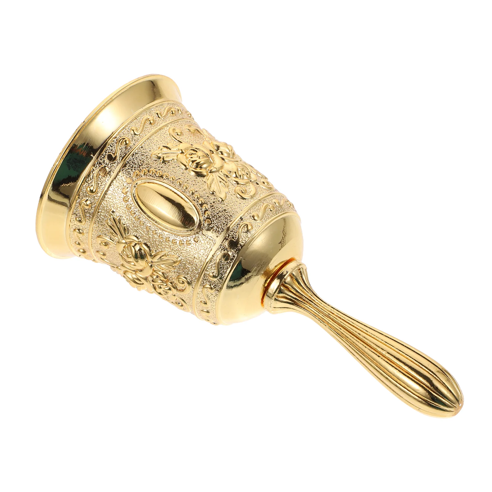 

Hand Ring Bell Pass-through School Wedding Decoration Table Reminding Zine-alloy Vintage Zinc Metal