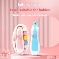 Electric Baby Nail Trimmer Multifunctional Kids Nail File Clippers Toes Fingernail Cutter Trimmer Manicure Tool Set Baby Care 2