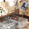 PVC Shoe Storage Box Waterproof Foldable Shoe Rack Dustproof Dormitory Bed Bottom PVC Transparent thickenedSneaker Container 1