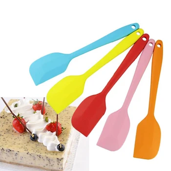 Long Handle Silicone Cake Spatula 1