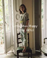 Nouveau T-shirt Enfant Série BO Printemps/Été 2026 en Pur Coton à Manches Courtes - Imprimé Dessin Animé Adorable pour Filles, Haut Confortable 6