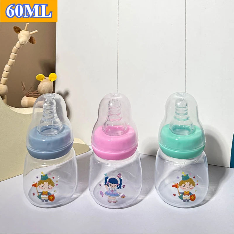 60/150/250ML Newborn Baby Bottles BPA Free PP Material Mini Baby Bottle Kids Nursing Care Infant Milk Fruit Juice Feeding Bottle milk bottle feeding bottle