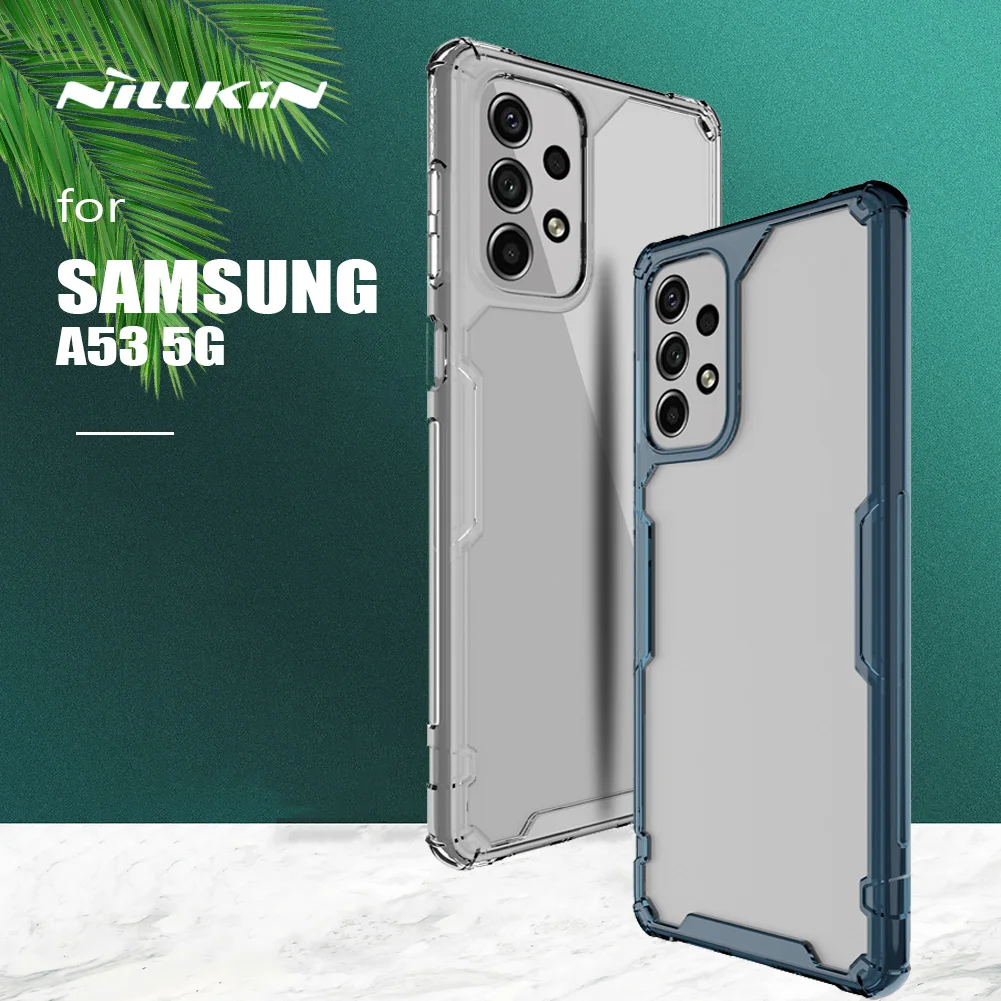 

Чехол для Samsung Galaxy A53 5G, чехол Nillkin из ТПУ, мягкий силиконовый прозрачный чехол для Samsung Galaxy A53 5G, задняя крышка