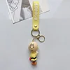 Snoopy Woodstock Charlie PVC Keychain Cute Cartoon Couple Chain Soft Rubber Small Pendant Key Ring Gift Decoration Accessories 6