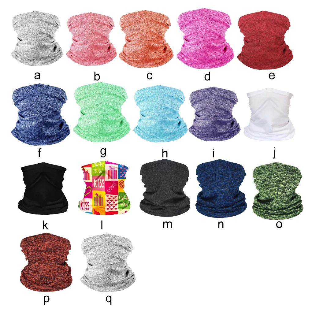 

Neck Gaiter Durability Bandana Balaclavas High Elasticity Multiple Color