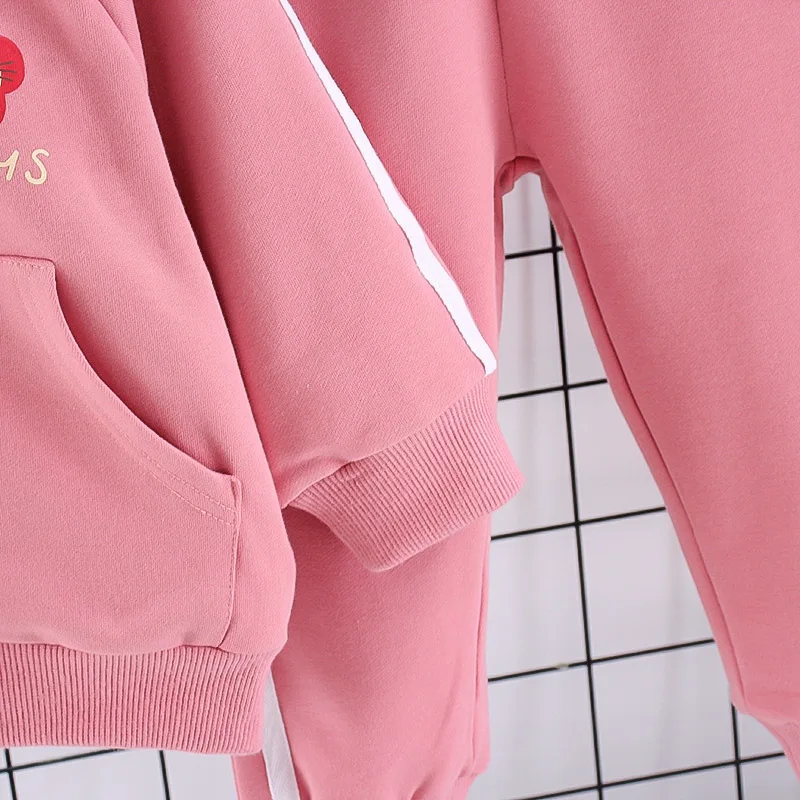 여아 의류 세트,  스포츠 야구 유니폼, 가디건 재킷, 상의 및 바지, 세트 어린이 운동복, 2024 가을 겨울, 2 개