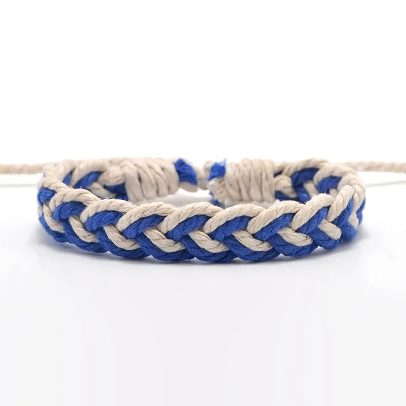 Classical Ethnic Handmade Bracelet Summer Beach Braid String Cotton Wrap Woven Rope Friendship 1pc For Women Men bracelet jewelry