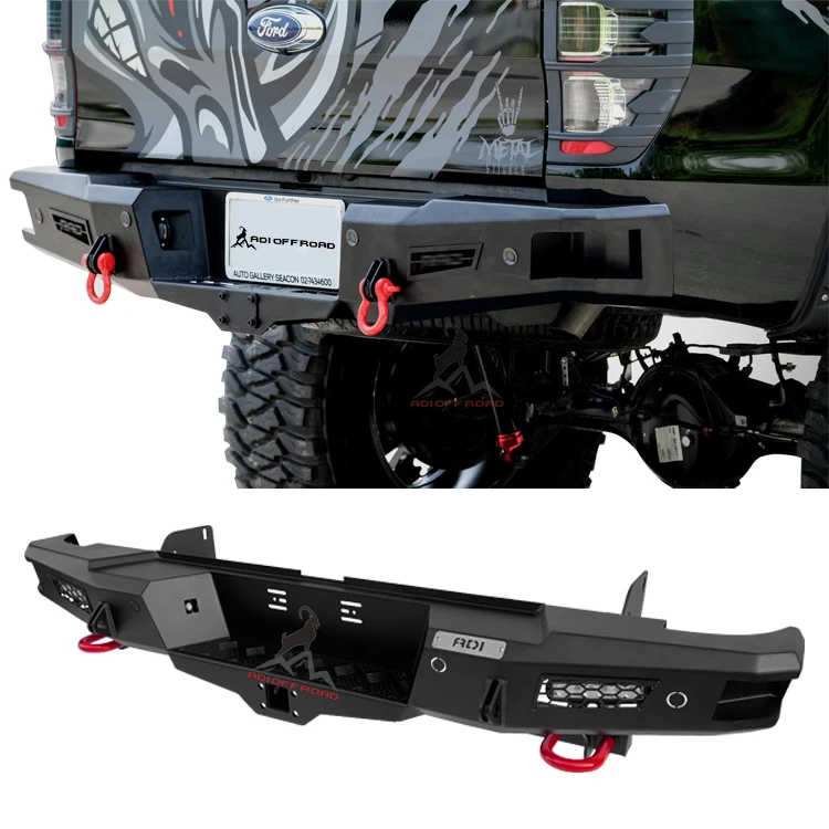 

hot sale! 16model 4X4 Accessories With LED light Shackle tow hitchrear bumper for -MITSUBISHI Triton -Nissan NP300 -ISUZU DMAX