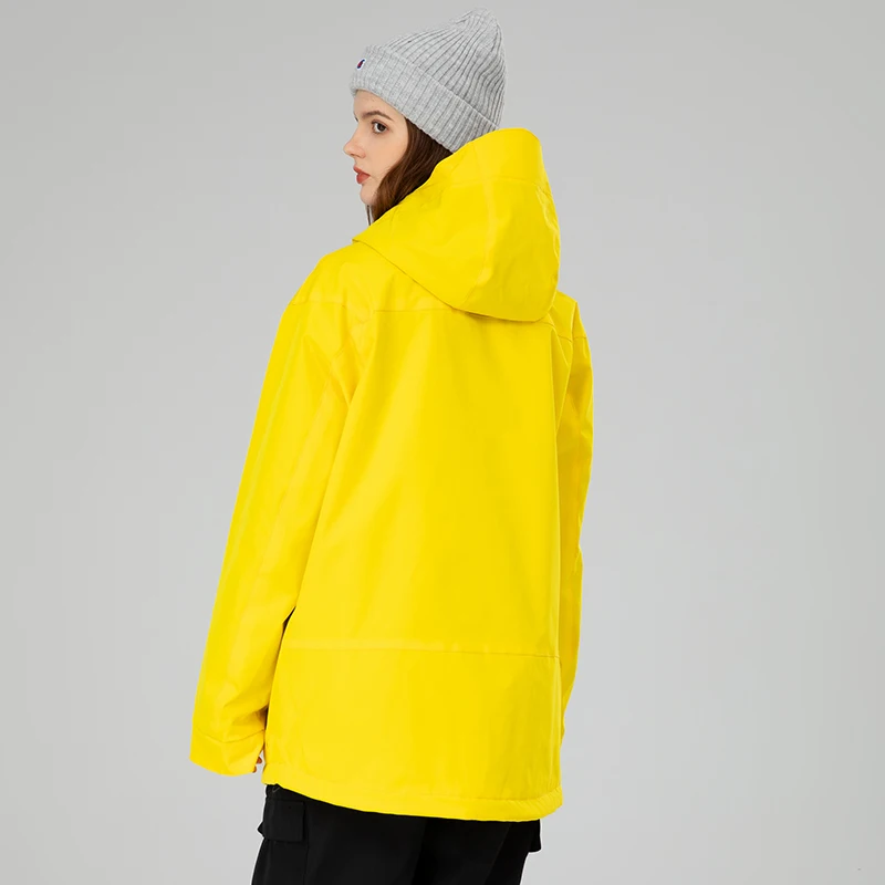 Men's and Women's Ski Jacket Windproof and Waterproof Veneer Double-board Snow Suit Winter Warm SKi Jacket For Women Men