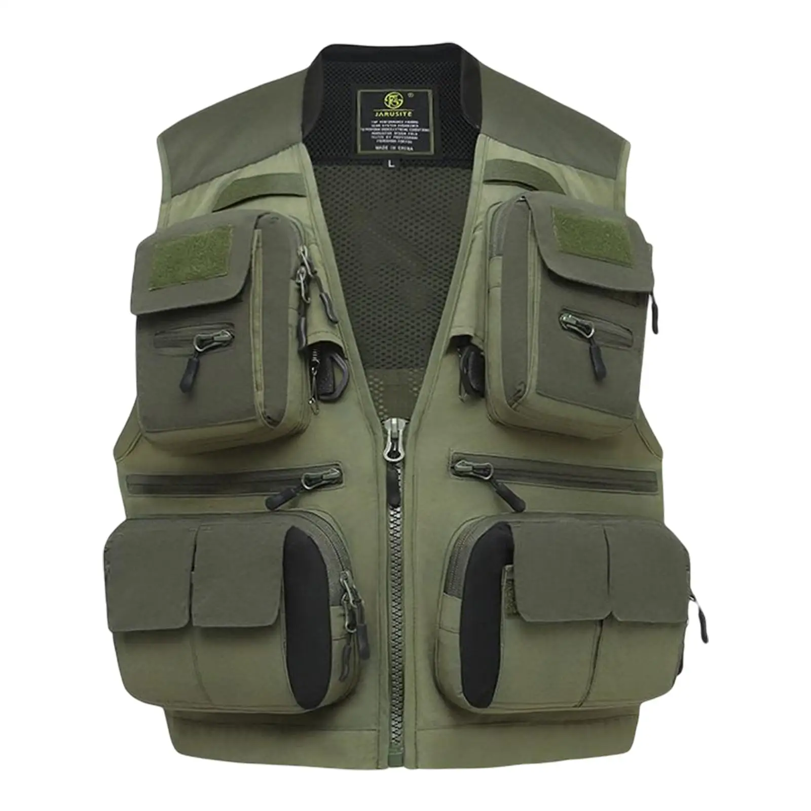 Sleeveless Jacket Waistcoat Breathable Summer Work Fishing Vest for Hiking