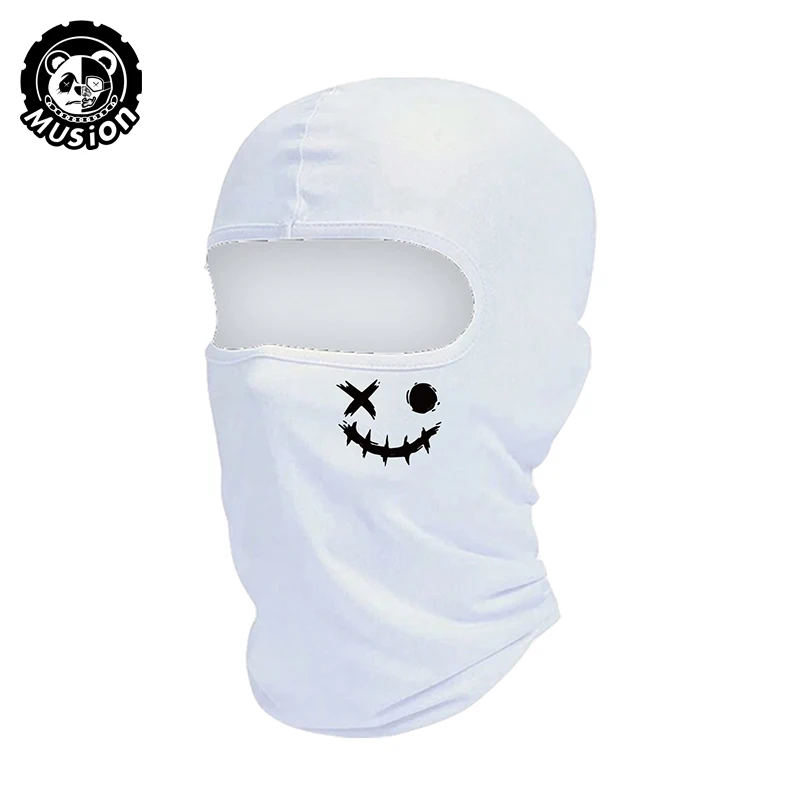Fashionable Print Windproof Sun Protection Full Face Breathable Mask
