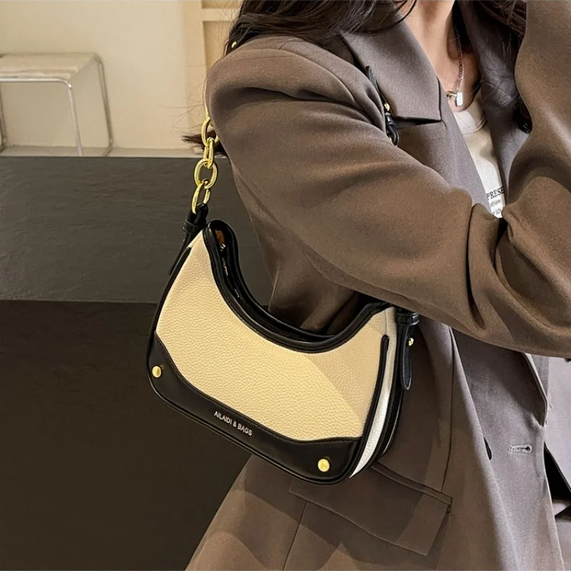 

Popular Fashion Women's Bag Saddle Bag Vintage Korean Style Mini Bag Shoulder Crossbody Bag Advanced New Designer Sping Shopping