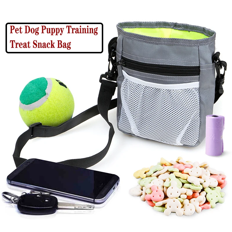 

Large Capacity Treat Snack Bags Pet Dog Training Bag Portable Pets Food Pouch Outdoor Puppy Training Pockets Dogs Accessories