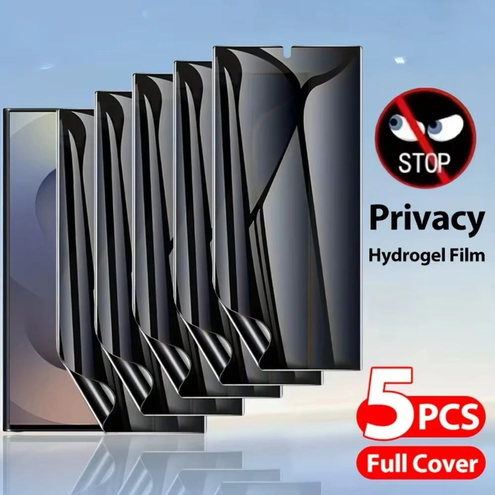 Privacy Screen Protector with Anti-Spy Hydrogel Film Technology