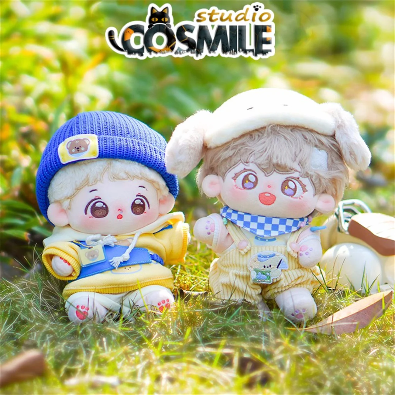

Kpop Star Idol Hip Hop Camping Dungarees Fashion Stuffed Plushie Plush 20cm Doll Clothes Clothing Costume Sa Rua
