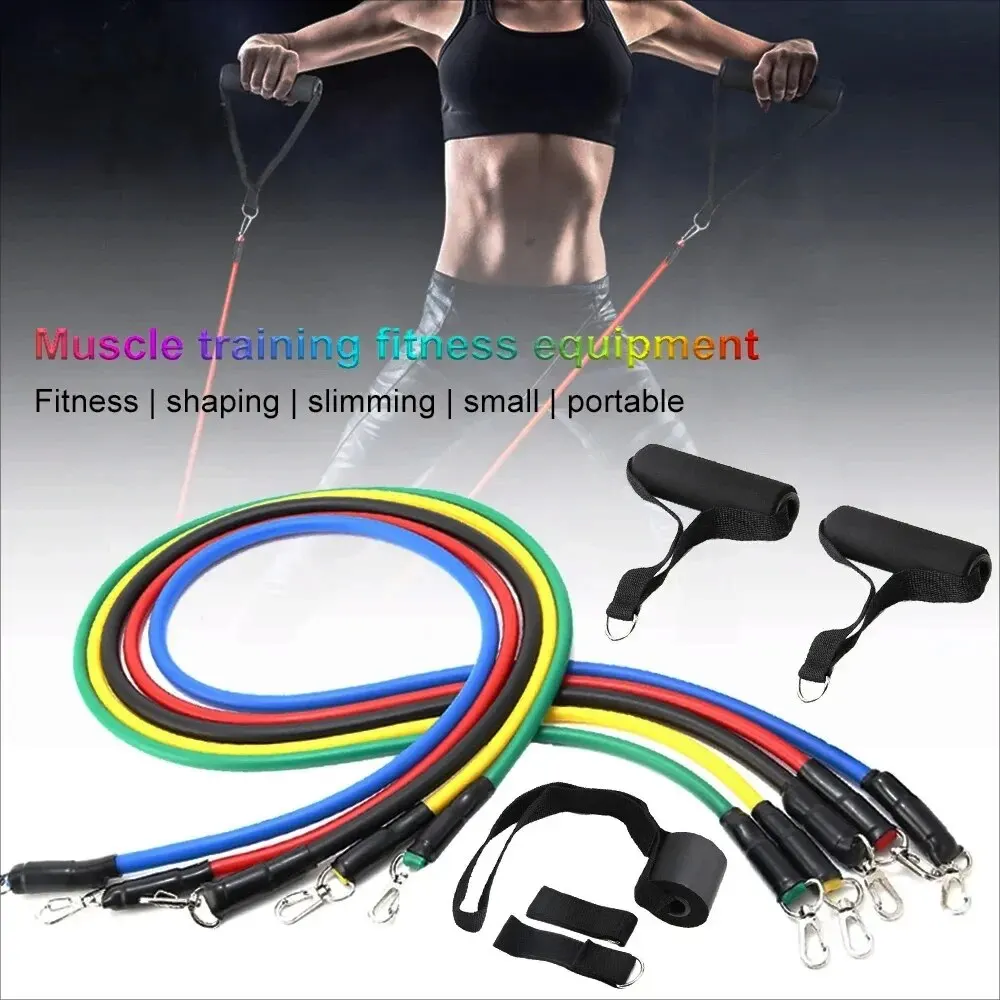11pcs/Set Pull Rope, Resistance Bands 1