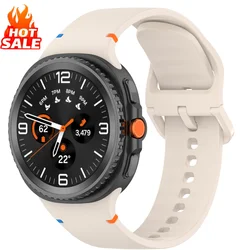 Official Silicone Strap - Breathable Original Wristband for Watch 8 Classic (5 Starlight)