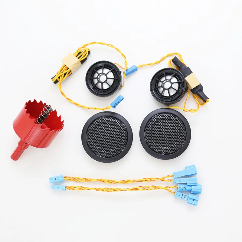 Stereo Speaker Tweeter Audio Speakers Kit Car For BMW F30 F31 F32 F33 F34 F20 F21 F22 F23 F45 F47 F54 F55 F56 Treble Audio Horn Door Tweeter Speakers Covers Accessories