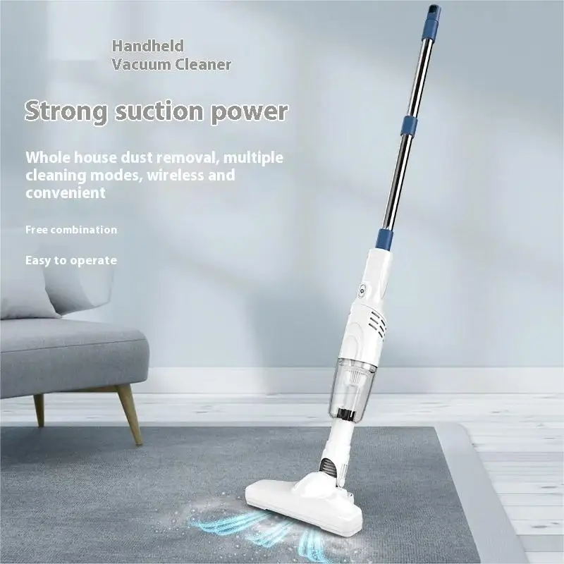HOMEFISH Portable Handheld Household Vacuum Cleaner Wireless Strong Suction Multi-Function and Car Vacuum Cleaner