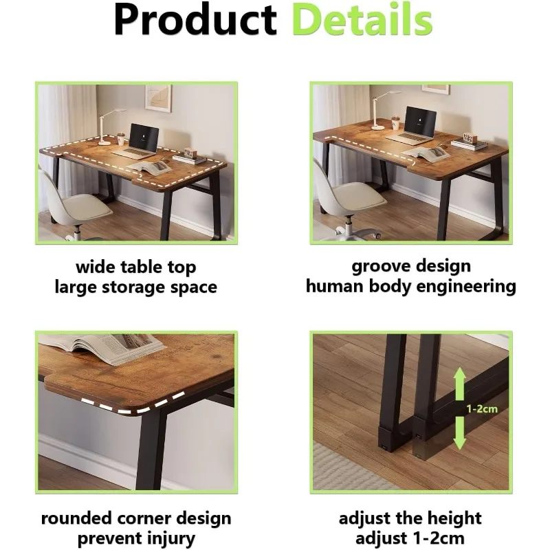 Computer Desk,31.5 Inch Small Office Desk for Bedroom Work,Student Study Writing Desk for Home Office 3
