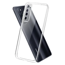 Crystal Clear Silicone Protective Phone Case - Soft Lens Guard, Ultra-Thin Design for Nova 7 Pro 5G (Clear)