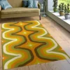 Retro Home Decor Rug 70S Aesthetic Carpet Abstract Art Bedroom Rug Balcony Corridor Non-slip Carpet Bedroom Entrance Room Mats 4