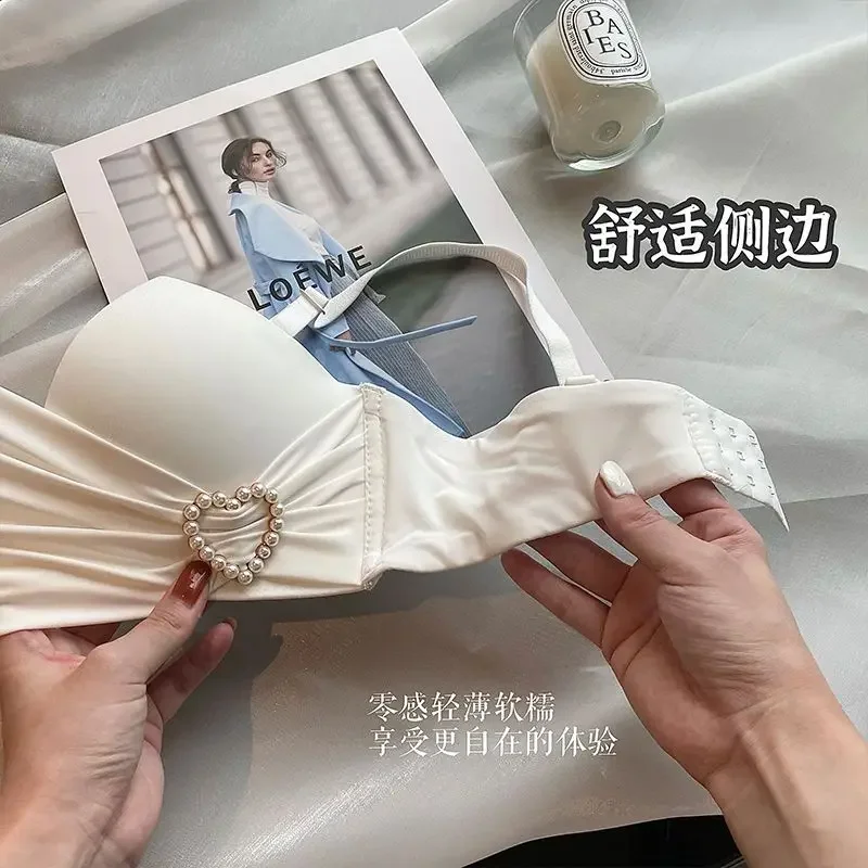 2024 Underwear for Women with Small Breasts Gathered Together, Sexy Upper Support To Prevent Sagging, Revealing A Large Sexy Bra
