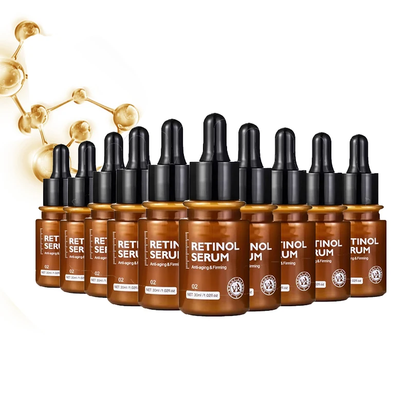 Vital GLAMOUR Retinol Facial Essence Reduce Wrinkles Even Skin Tone Repair Pigmentation And Combat Skin Aging 30ml 10pcs van der graaf generator vital