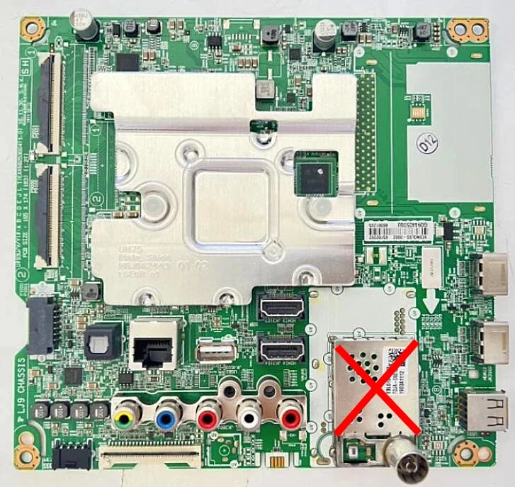 Scheda madre eax68253605 (1.1) LG 43um7100plb - IT
