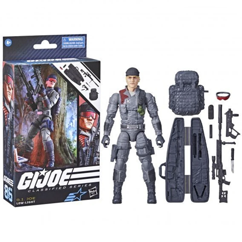6-In Original G.I. Joe Classificato Anime Figure Robert Grunt Graves 87 Action Figure Statue Collection Model Doll Toy Regalo Di Natale