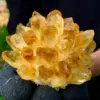 New Find Natural Yellow Phantom Quartz Crystal Cluster Mineral Specimen Healing 1