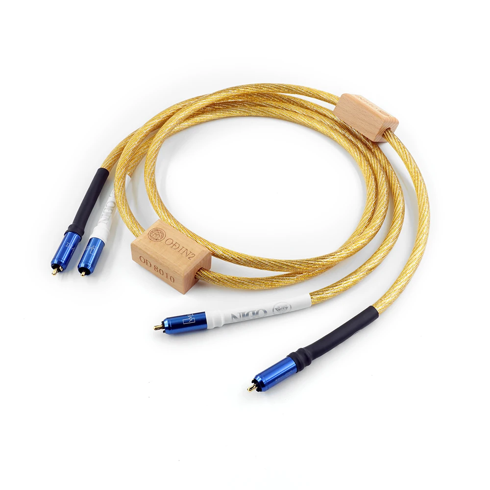 

Nordost ODIN 2 Gold RCA signal cable double lotus sterling silver audio cable CD amplifier tube cable