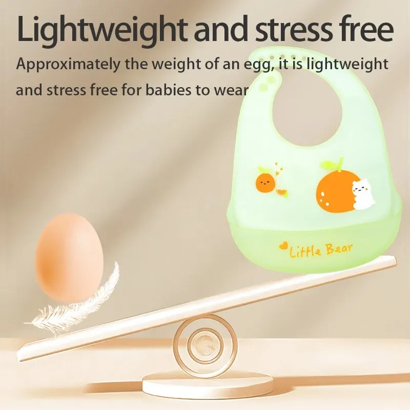 Silicone Babi Bib Waterproof Saliva Dripping Banana Bibs Cartoon Newborn Feeding Soft Edible Aprons Baby Adjustable Burp Scarf silicone bib silicone feeding bib baby bib feeding bib