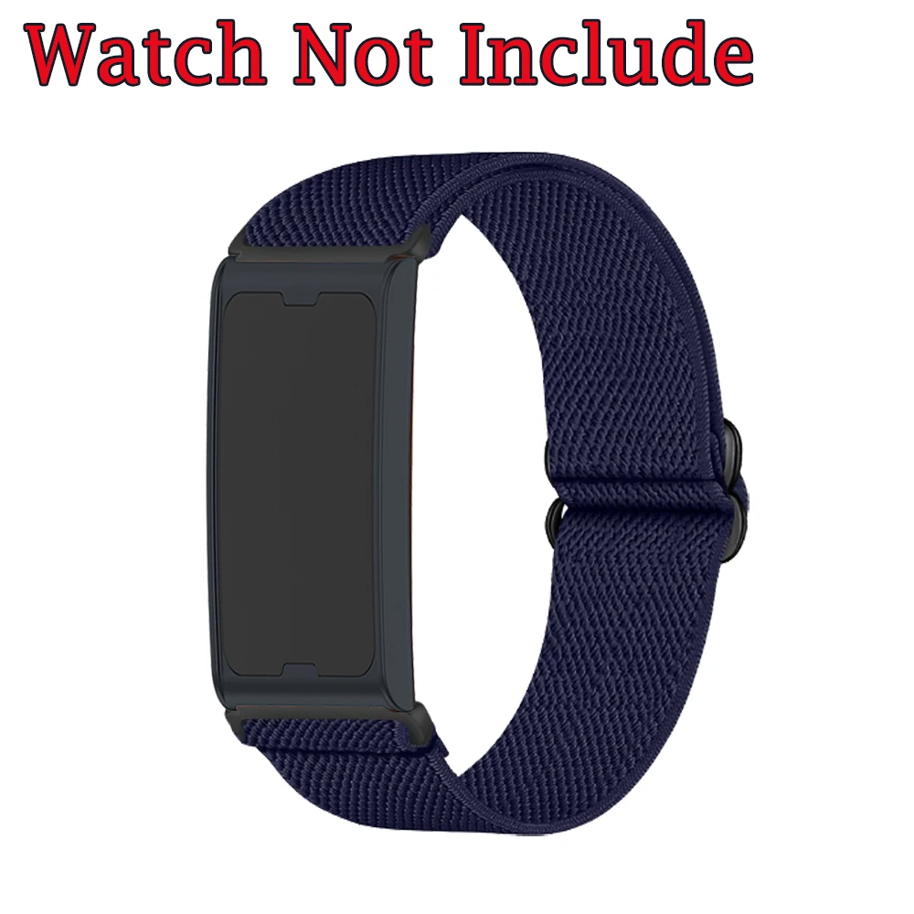 Elastic Nylon Braid Strap in 22mm - Stretchable Sport Band