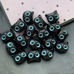 Colorful Owl Acrylic Beads Set for DIY Jewelry and Crafting - Pack of 5 (6)