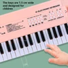 37 Keys Kids Electronic Piano Organ Keyboard with Microphone - Educational Musical Instrument Gift for Children Boy Girl Toddler 4