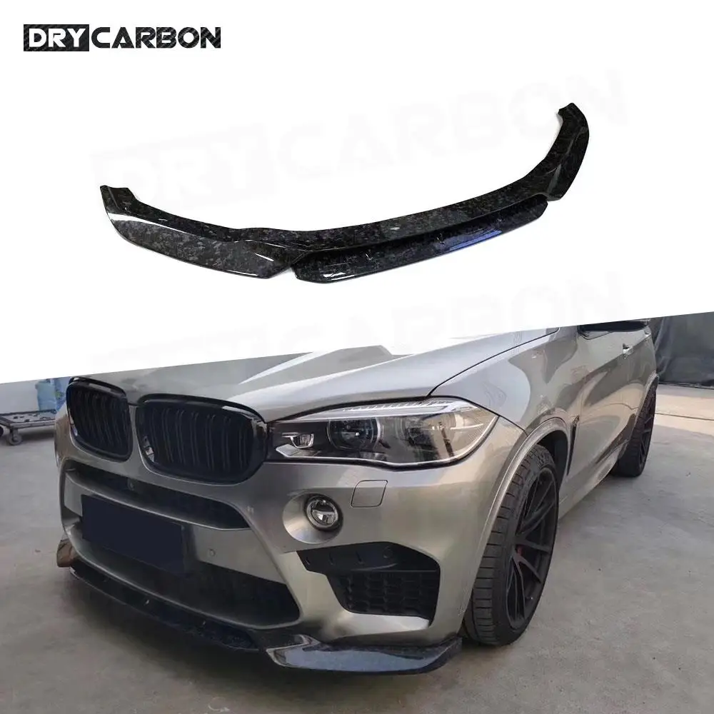 Dry Carbon Fiber Front Lip Chin Spoiler For BMW X5M F85 X6M F86 2015