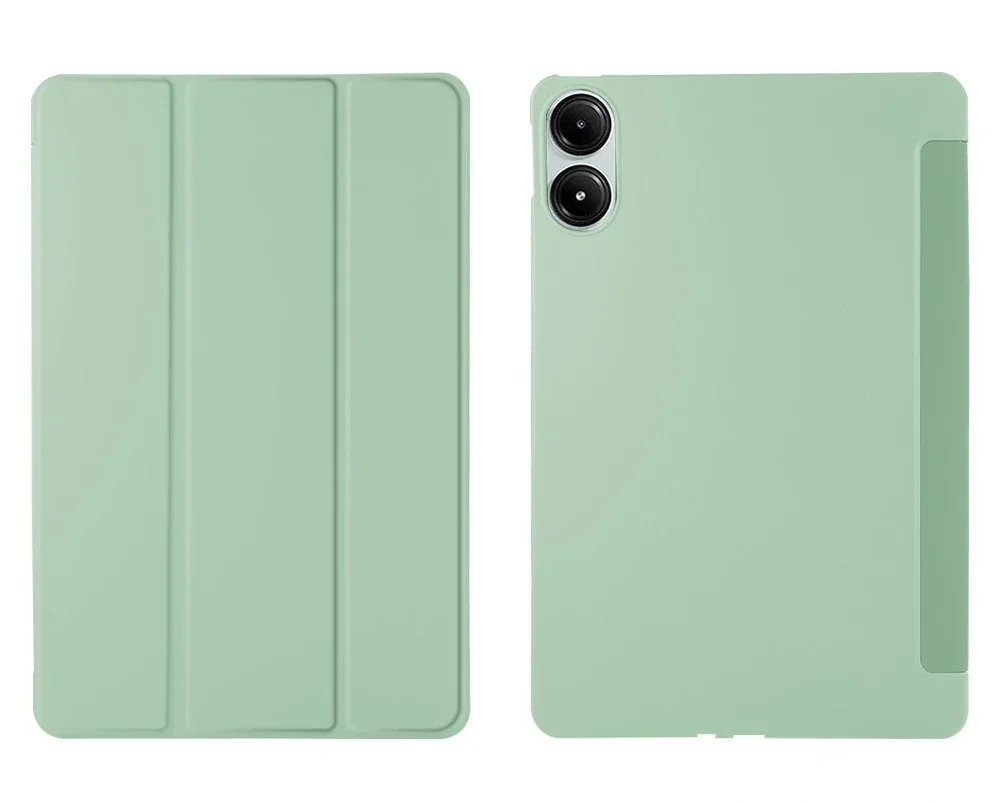 Tri-Fold Magnetic Stand Tablet Cover with Auto Sleep/Wake, 12.1'' TPU Case