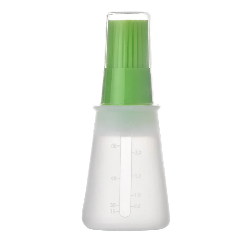 Food Grade Silicone Oil Bottle Lid 1 PCS High Temperature Resistant Hair Brush for Barbecue Baking grill brush cleaning brushes baking brush
