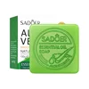 Aloe Vera Smooth Cleansing Soap Handmade Cleansing Soap Cleans Pores Deep Facial Care Brightens Skin Oil Control Moisturizing 5