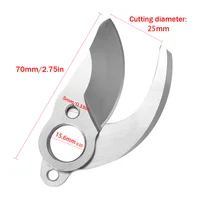 1-2Pcs Spare Blade Electric Pruning Shears SK5 Pruning Shear Replacement Blade Use to Woxr/Makita Battery Electric Garden Shears 2