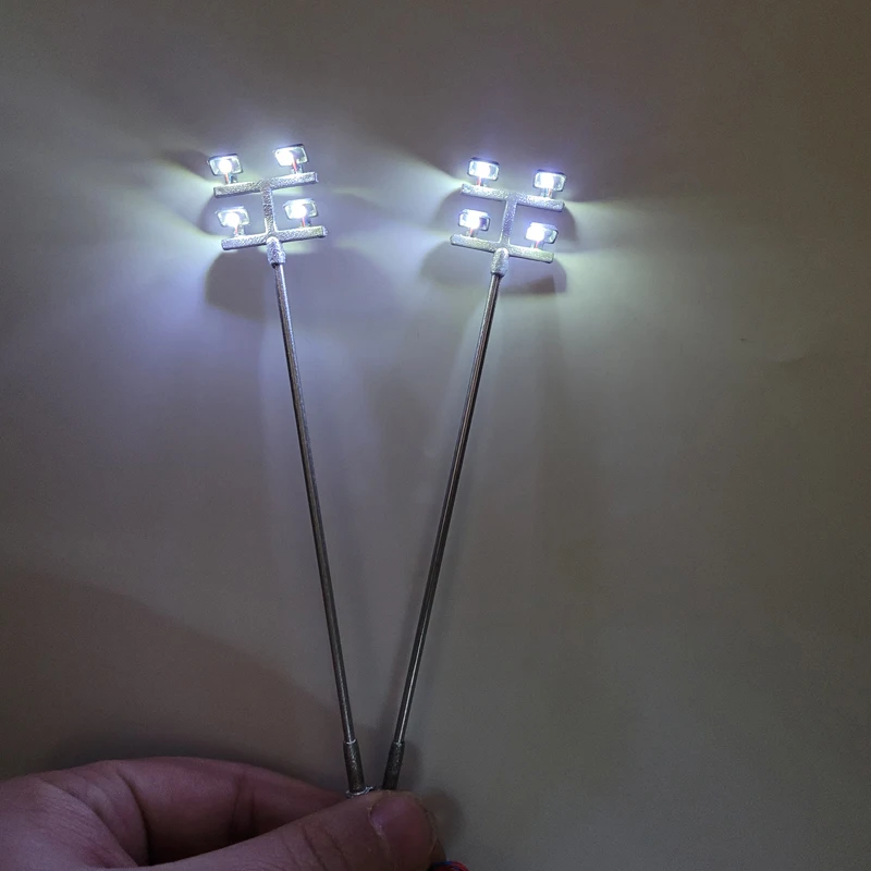 2PCS3v12VHOScaleModelLightingTowerLightsModelLightsLayout