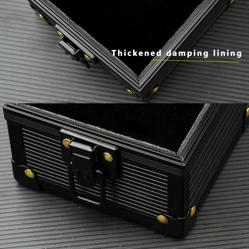 Aluminum Watch Display Case with 1/3/5 Slots, Portable Suitcase Organizer for Men &... - SKU WDC01721 - UGI Packaging