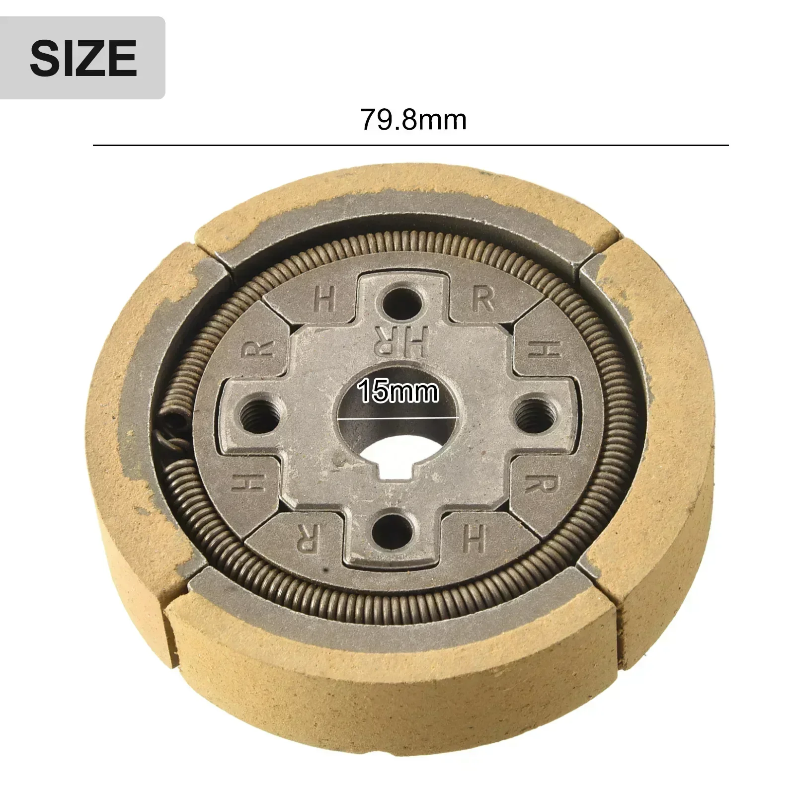 미카사 MT-72FW 엔진 모터 제너레이터용 클러치, EH12 EH12-2D 2B, 15x80mm