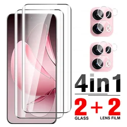 4-in-1 Tempered Glass Protection Kit - Screen & Camera Protective Case for Oppo Reno13 Pro (4in1)