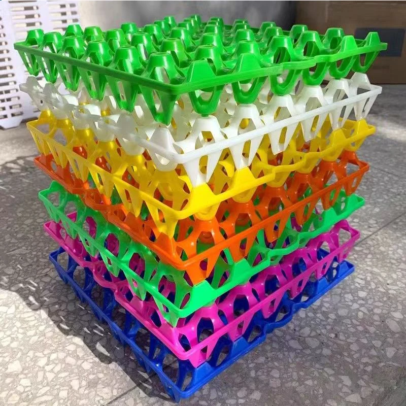 5pcs/10 pcs Plastic Egg Tray Transport Thickened Turnover Box Farm tools Long-Distance