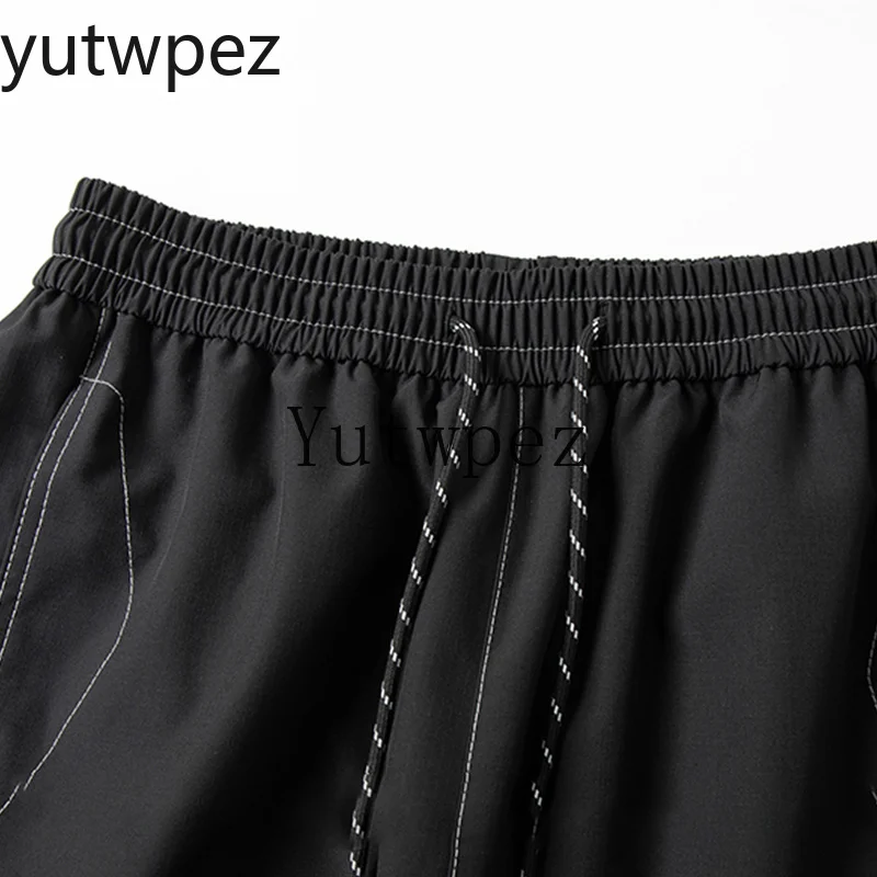 남성용 방수 카고 바지 스트리트웨어 하라주쿠 스포츠 러닝 낚시 전술 바지 아웃도어 등산 작업복 스웨트팬츠