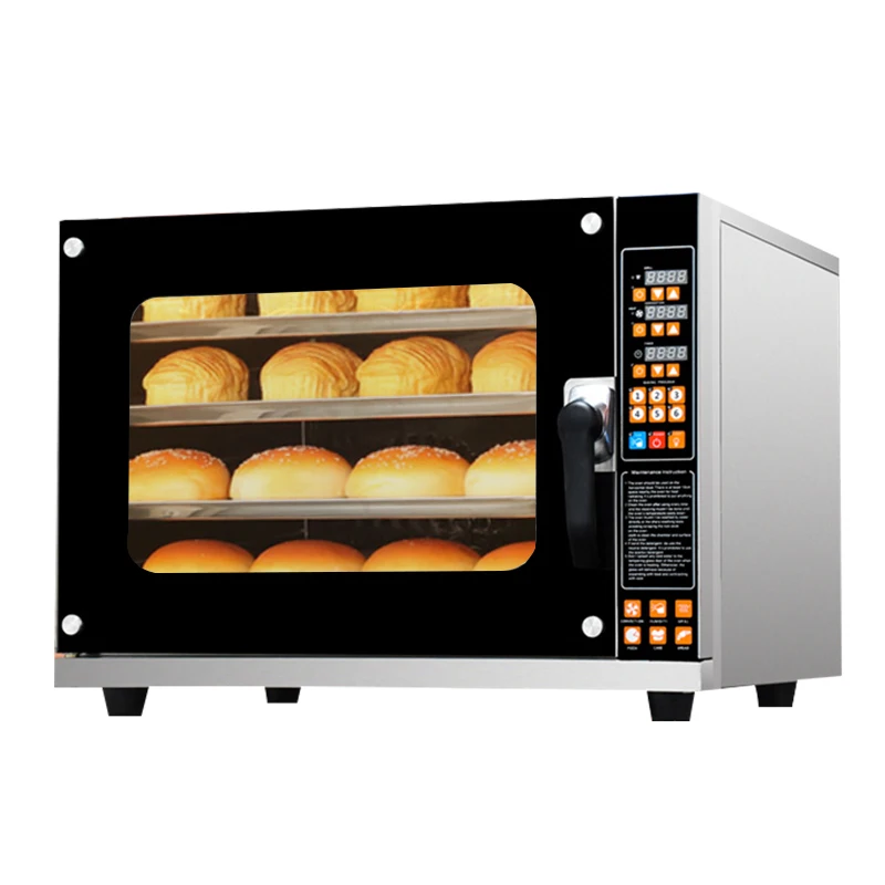 

Многофункциональная электрическая конвекционная печь для хлеба, 220 В, 4 лотка